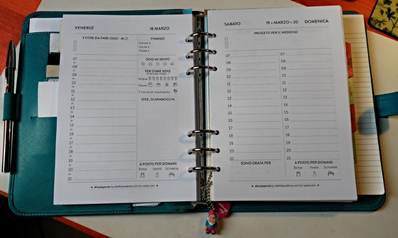 Agenda 16 Mesi Settimanale - Small - Con Notebook EGG